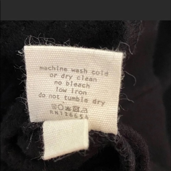 L’AGENCE FAUX LEATHER SLEEVE HOODIE - Picture 13 of 13